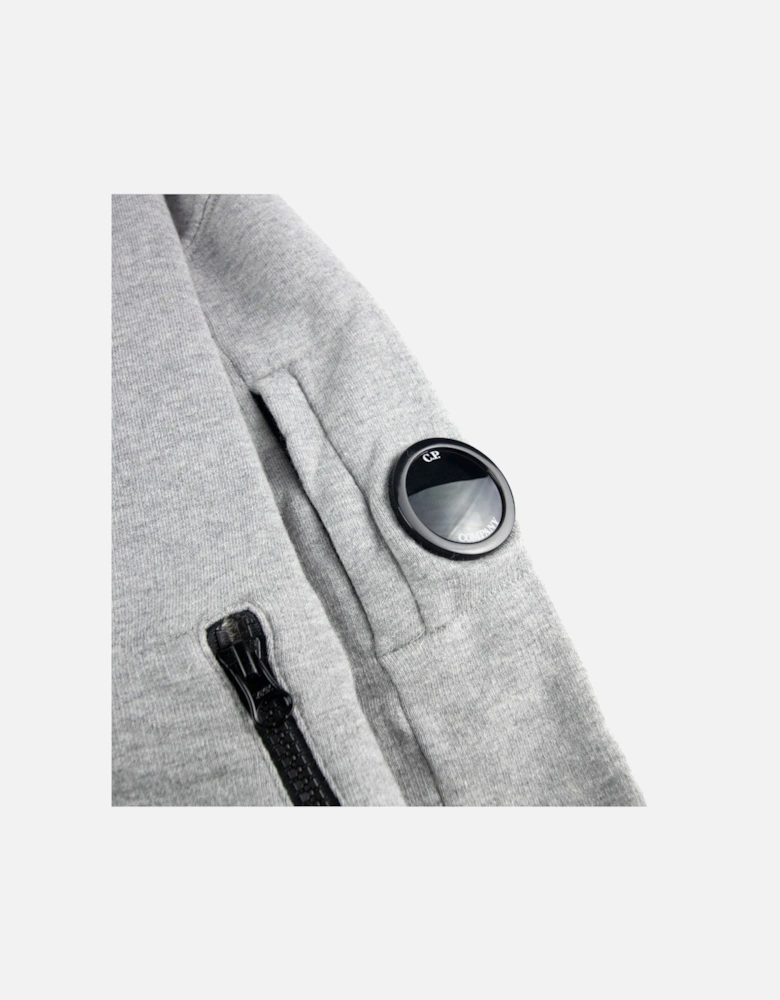 Undersixteen Light Fleece Zip Up Bomber Sweatshirt Grey M93