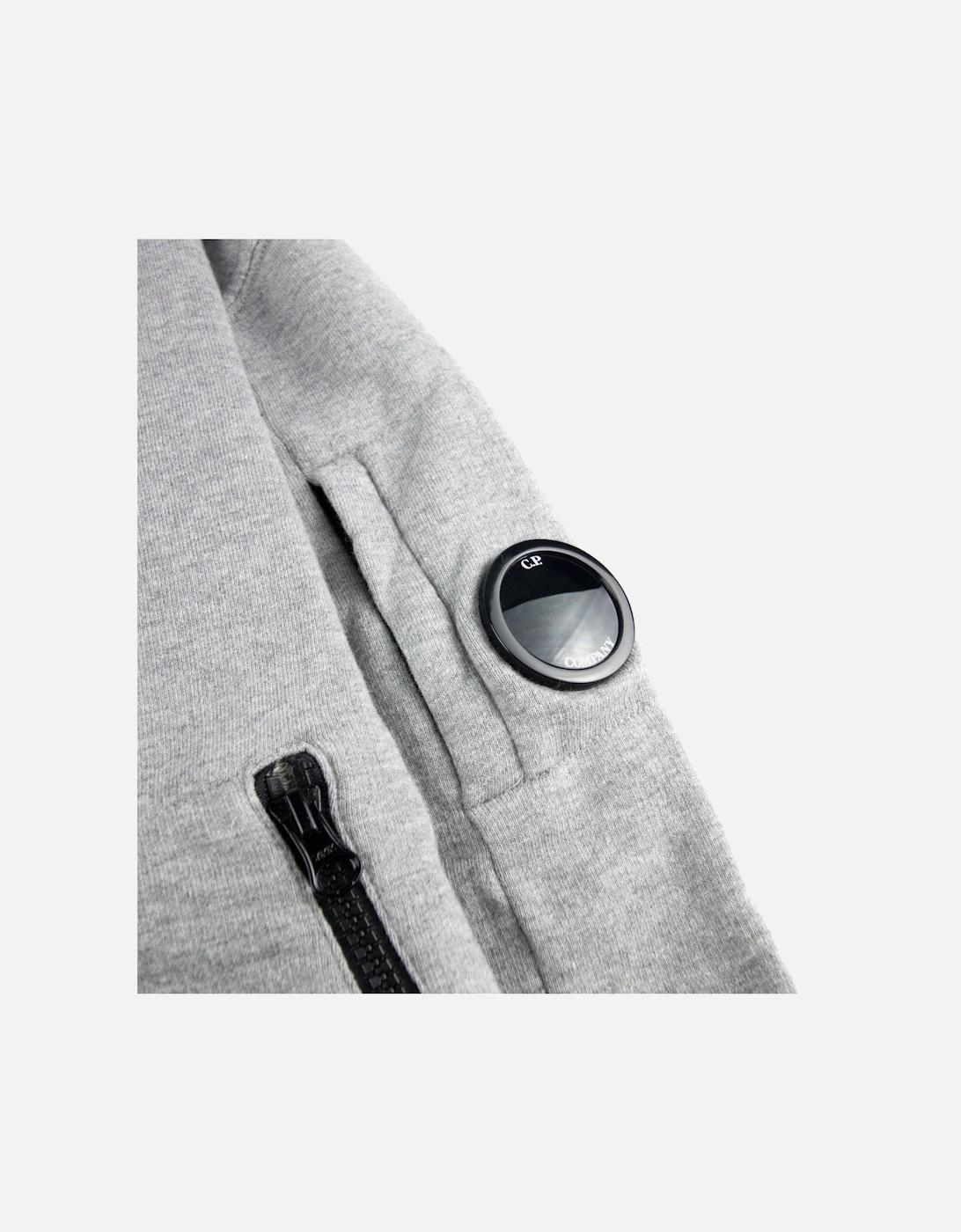 Undersixteen Light Fleece Zip Up Bomber Sweatshirt Grey M93