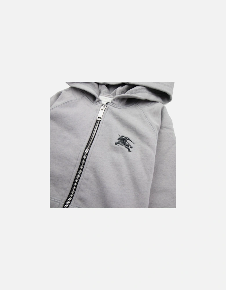 Children Gunther Zip Hoody Light Grey
