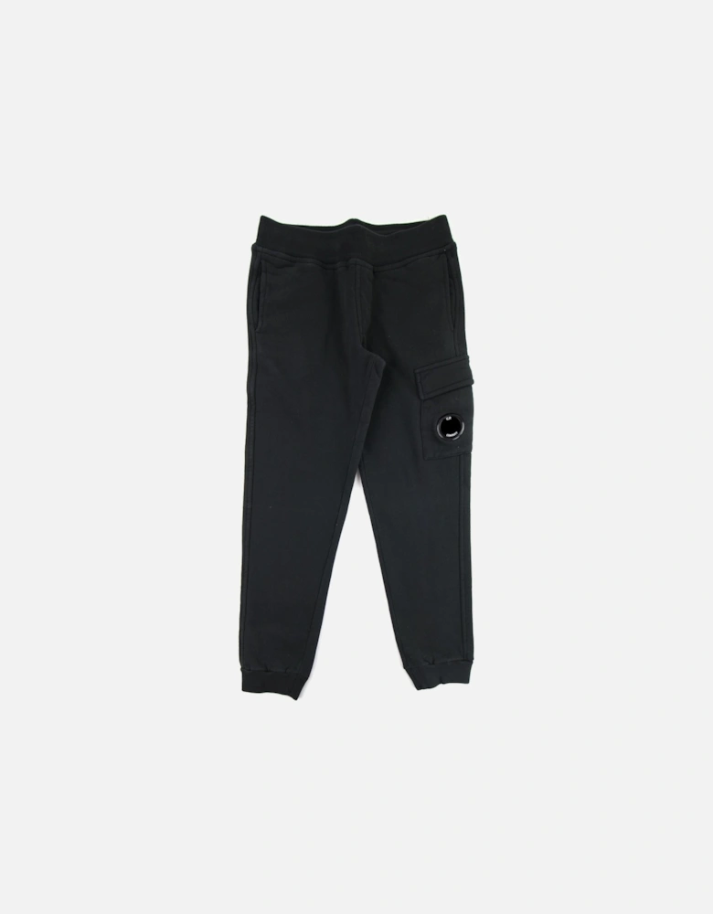 C.P. Company Undersixteen Lens Fleece Sweatpants Black 999