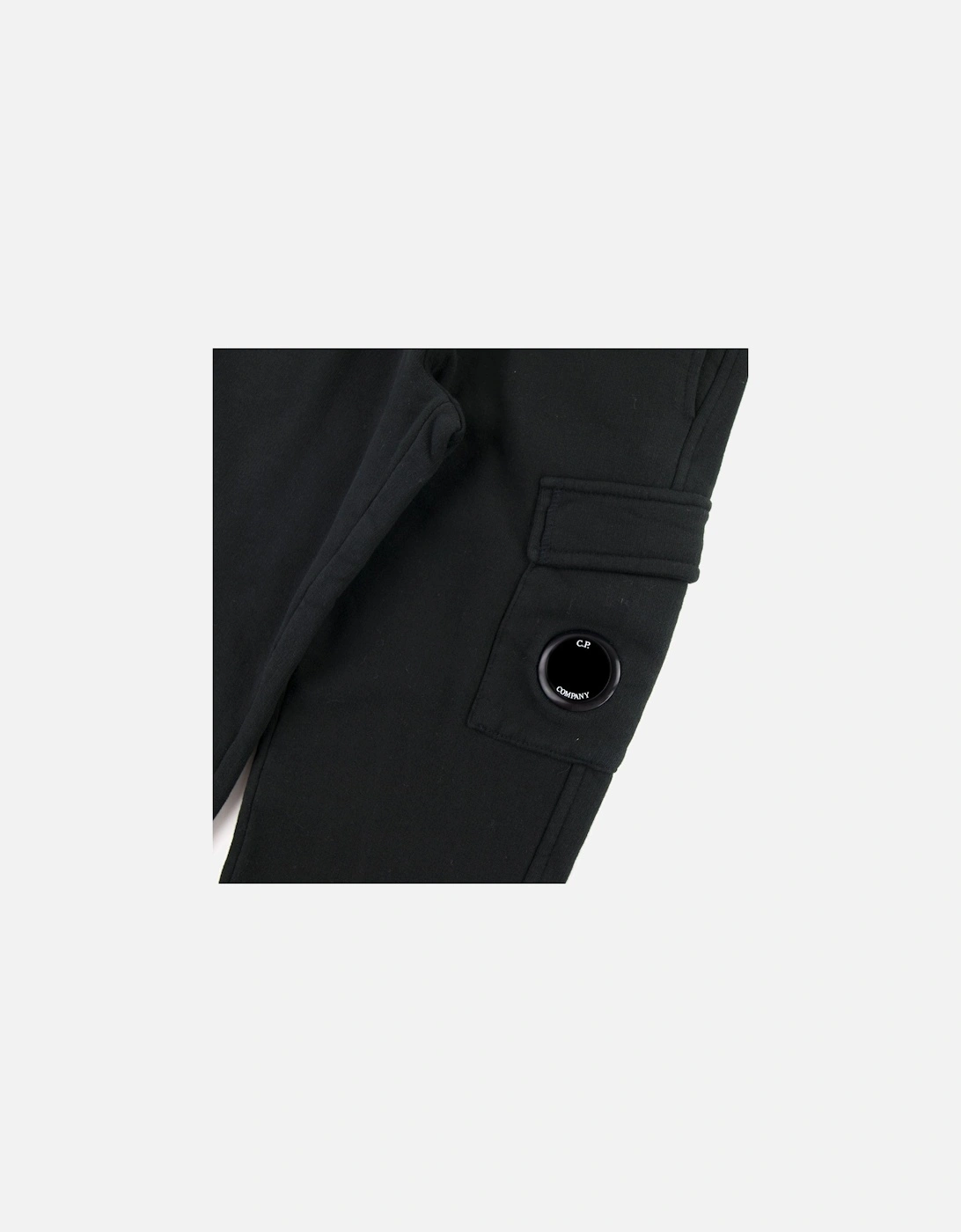 C.P. Company Undersixteen Lens Fleece Sweatpants Black 999