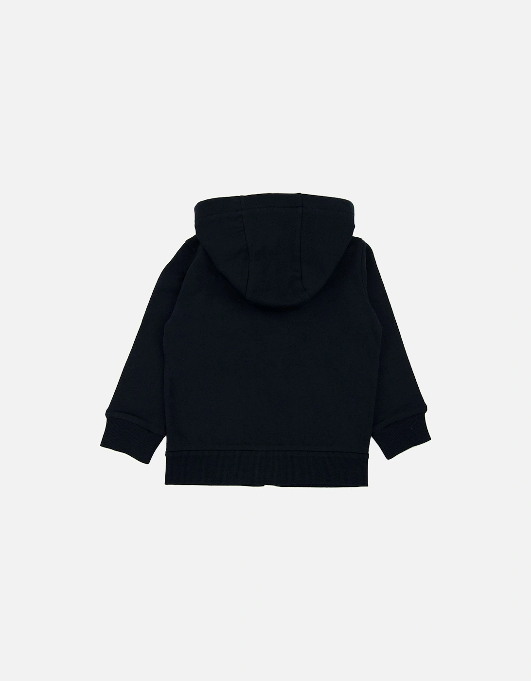 Junior Tricolour Fleece Hoodie Night Blue 778