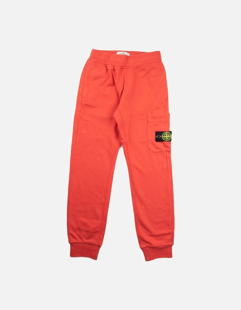 Junior Track Bottoms Red