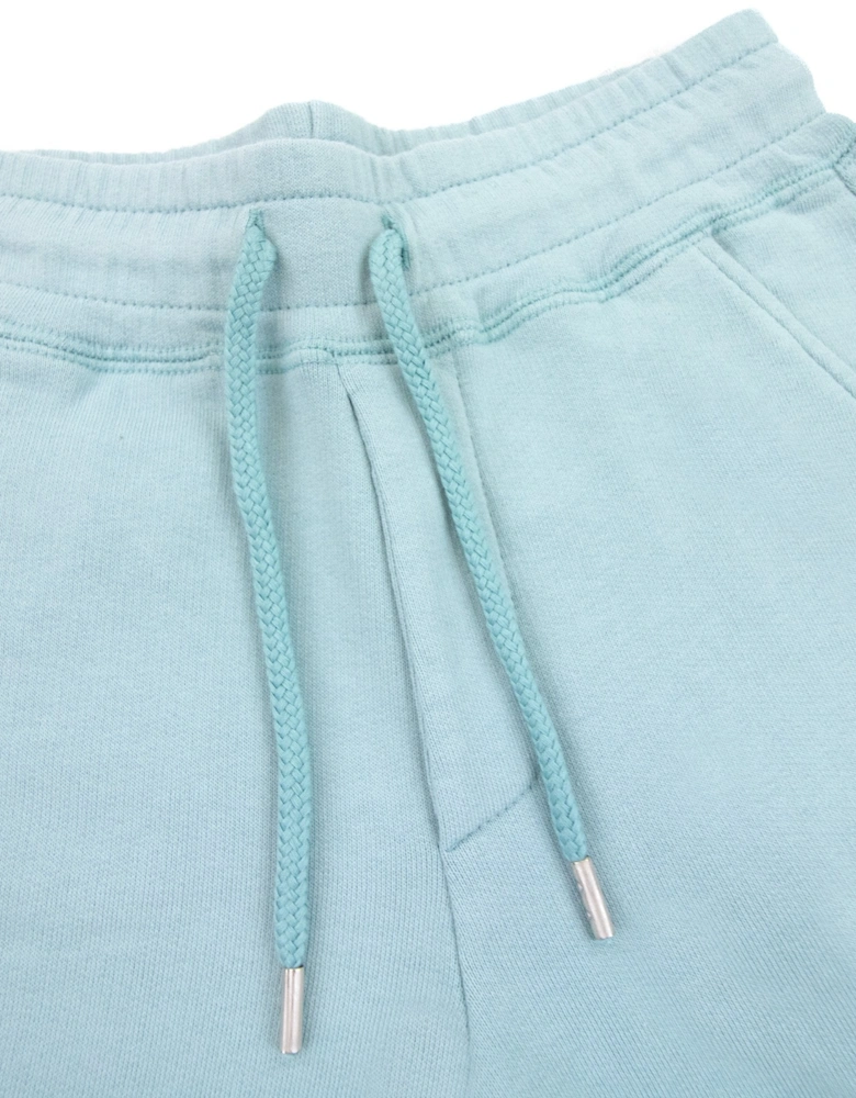 Undersixteen Grey Lens Logo Bermuda Shorts Mineral Blue 811