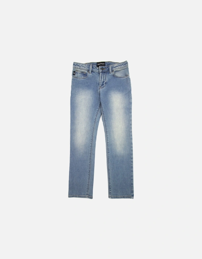 Jnr Eagle 5 Pocket Jean Denim