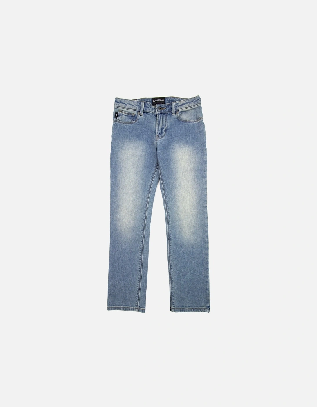 Jnr Eagle 5 Pocket Jean Denim, 6 of 5