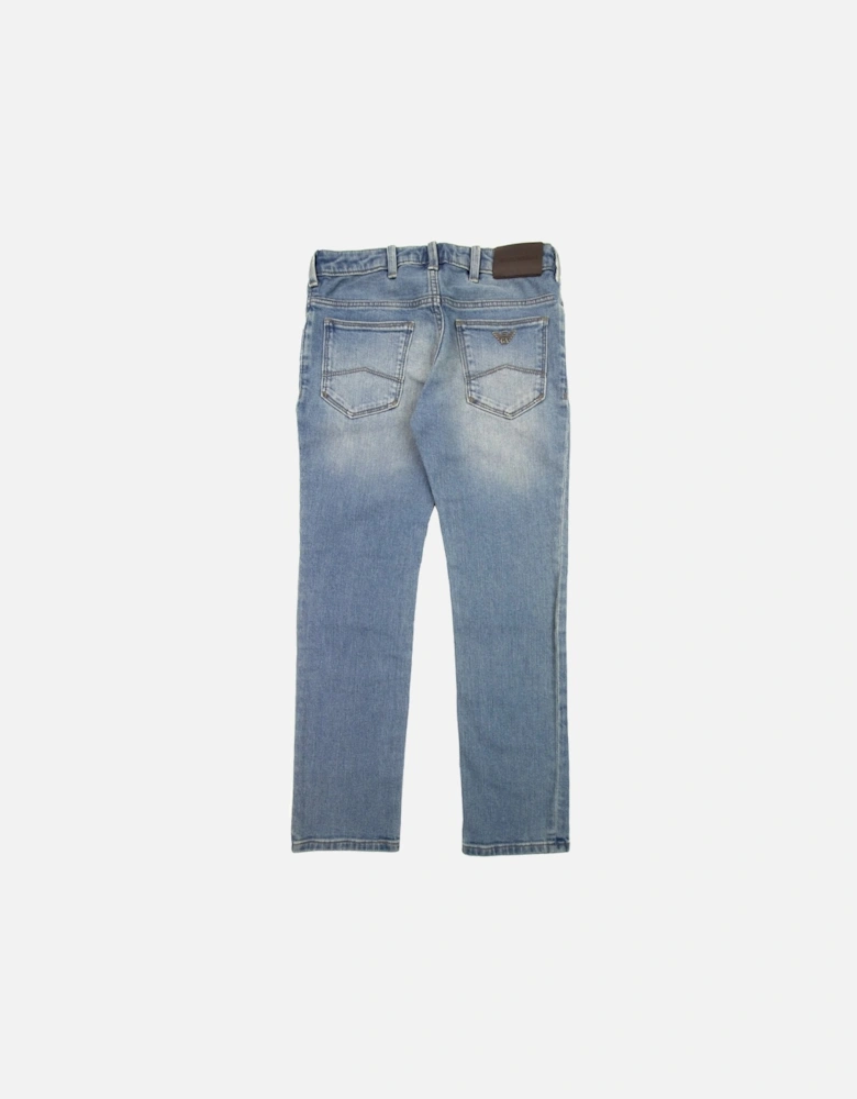 Jnr Eagle 5 Pocket Jean Denim