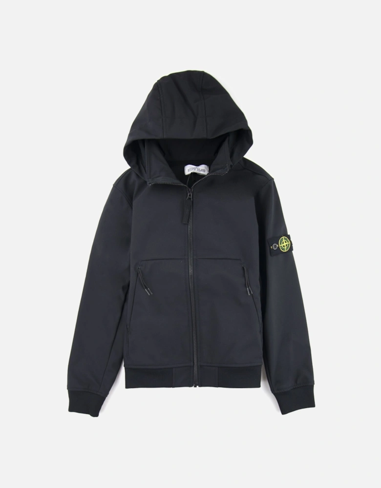 Junior Q0230 Soft Shell-R Jacket Black V0029