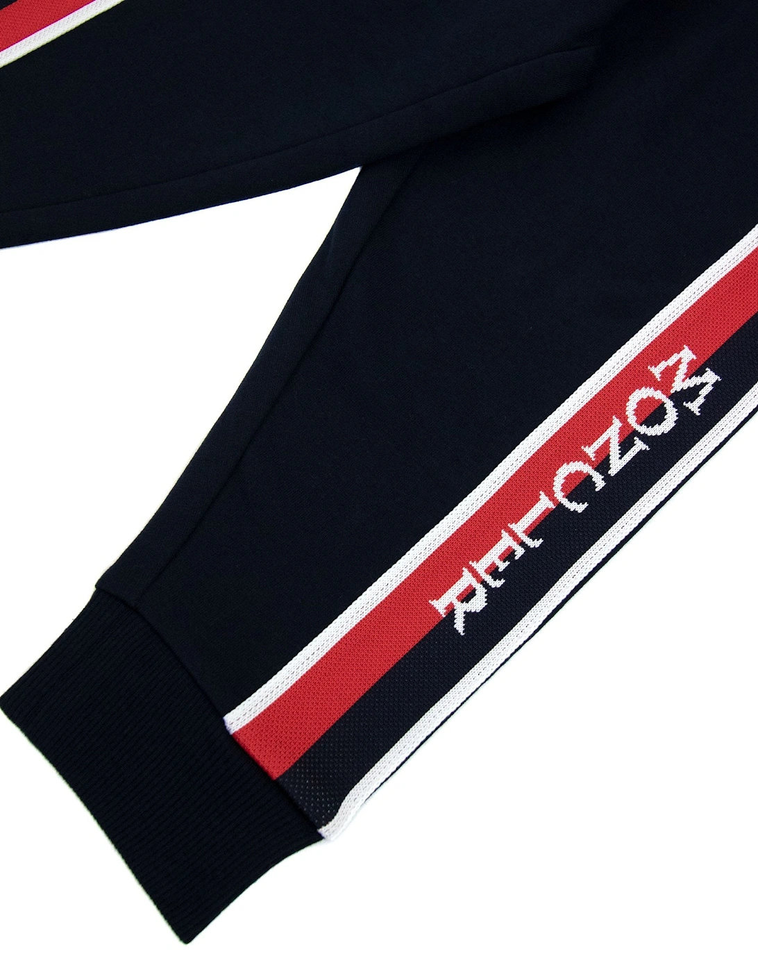 Junior Tricolour Fleece Trackpants Night Blue 778