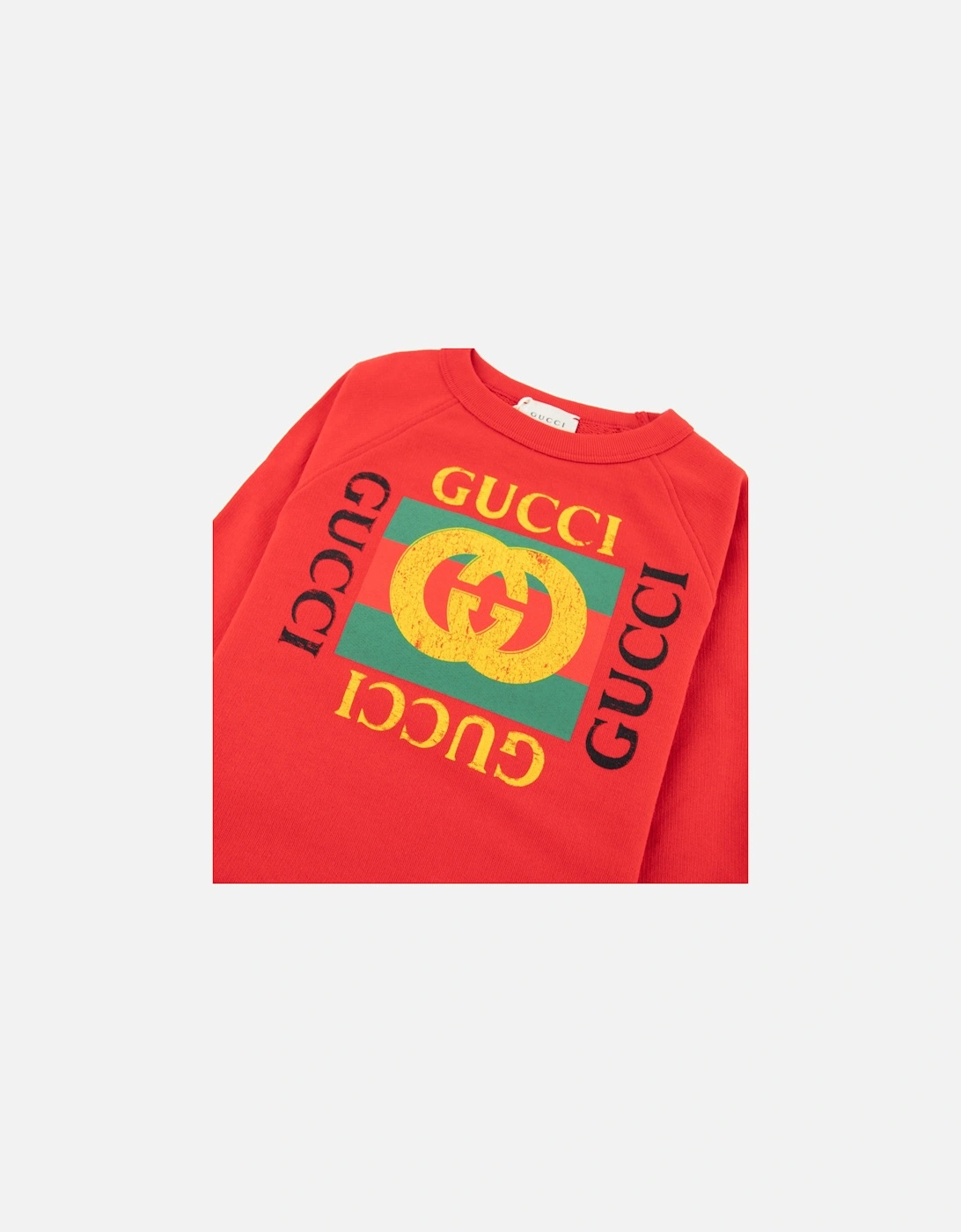 Junior Logo Sweatshirt Red 6148