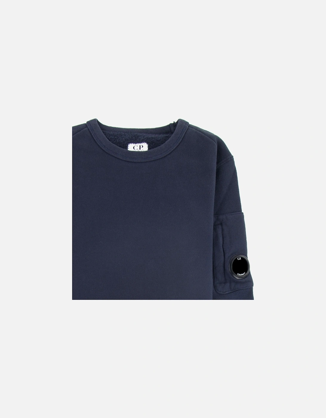 C.P. Company Undersixteen Lens Fleece Sweatshirt Navy 888