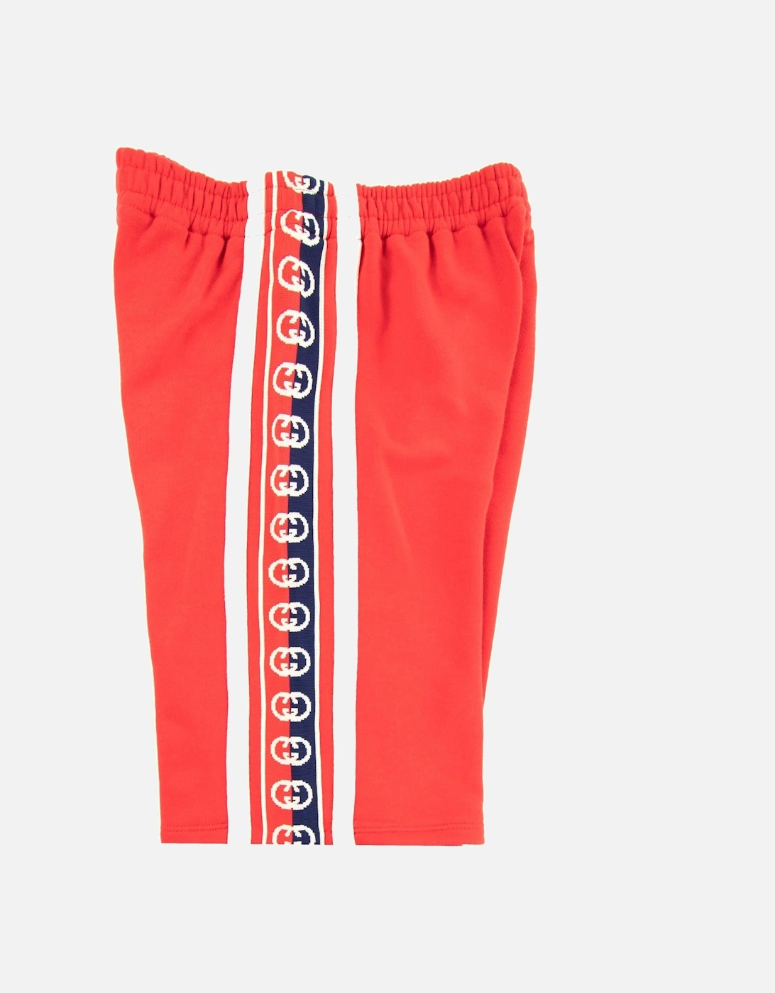 Junior Interlocking G Shorts Red