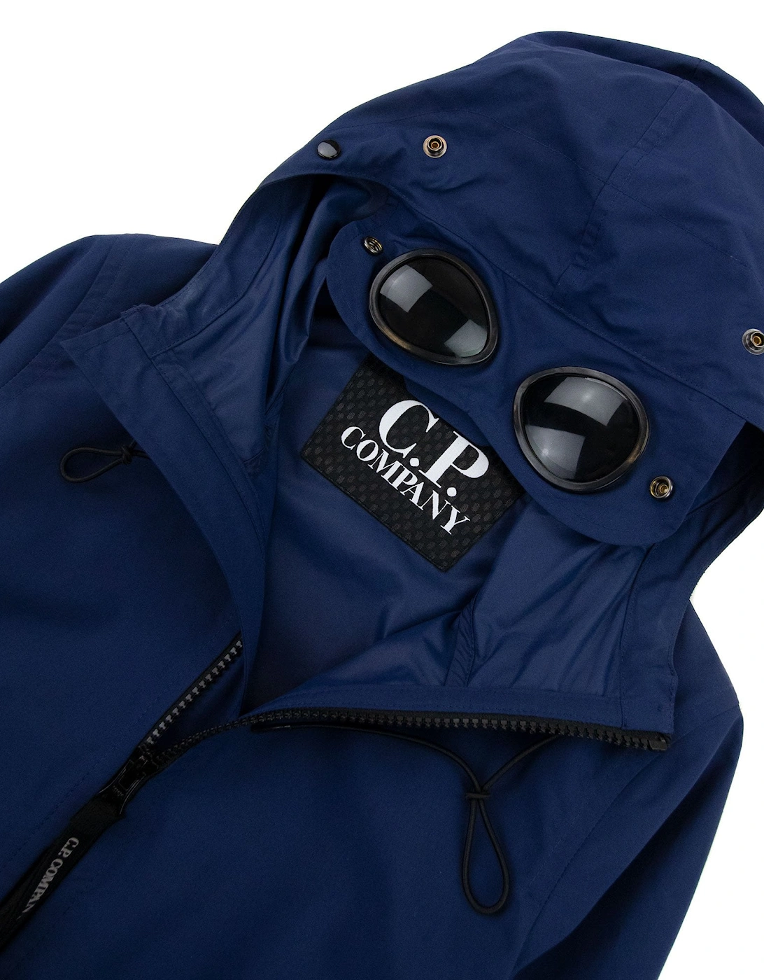 Undersixteen Goggle Wind Breaker Jacket Blue 875