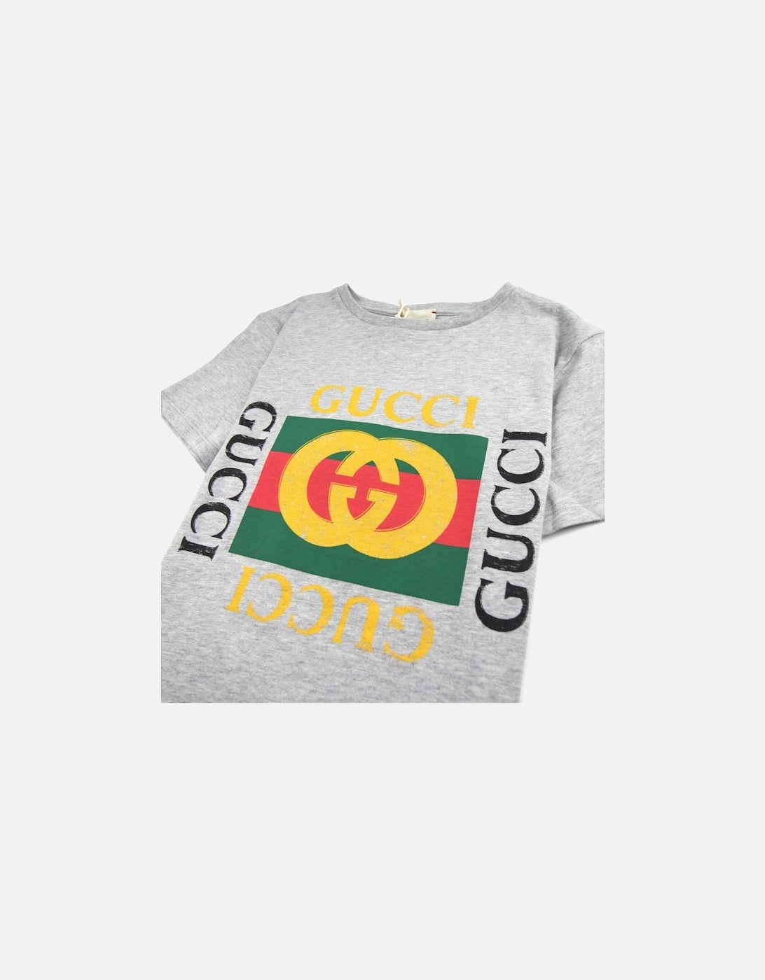 Junior Logo T-Shirt Light Grey