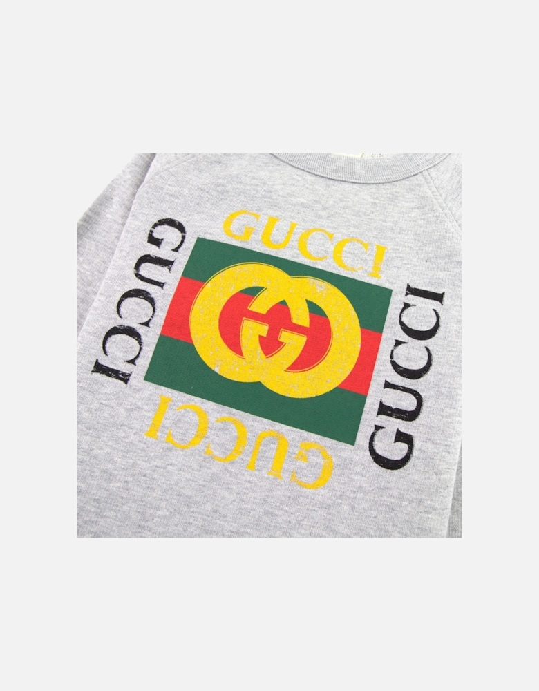 Junior Logo Sweatshirt Grey 1676