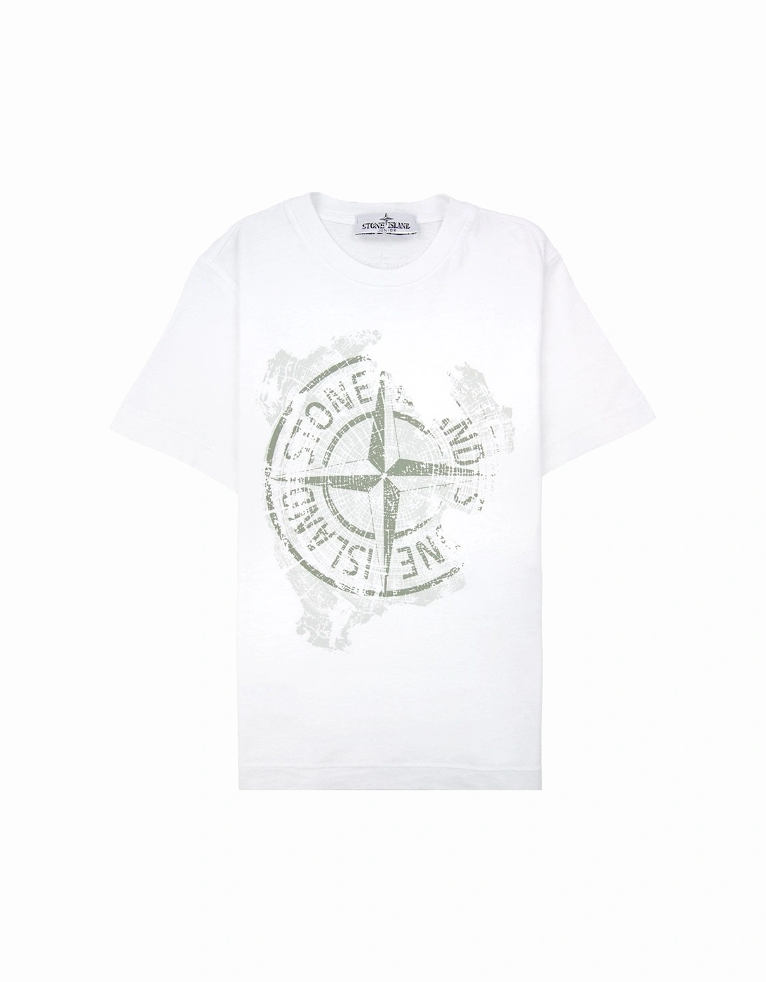 Junior 2100010 30/1 Baobab One Print T Shirt White V0001, 5 of 4