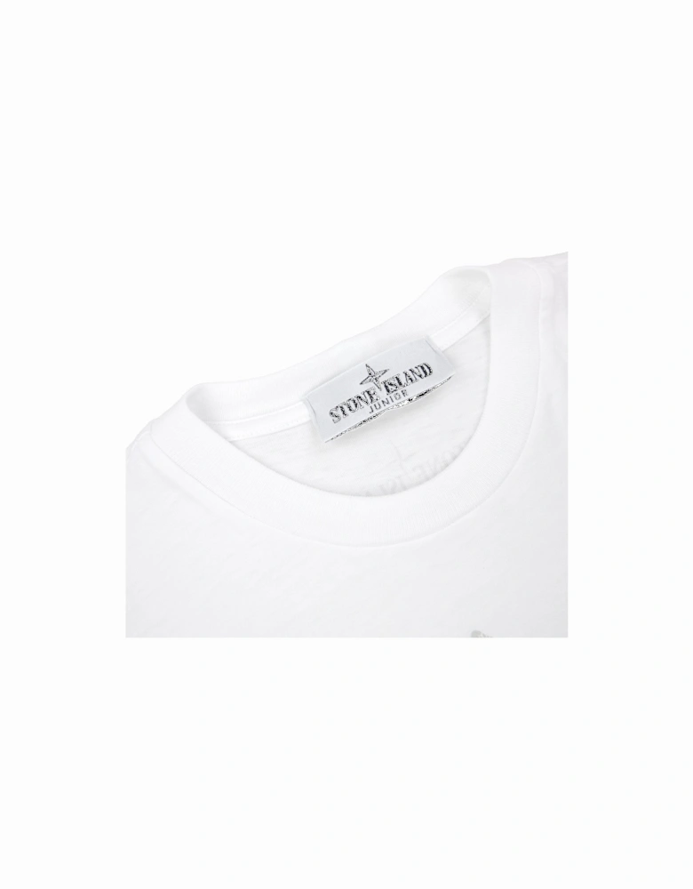 Junior 2100010 30/1 Baobab One Print T Shirt White V0001