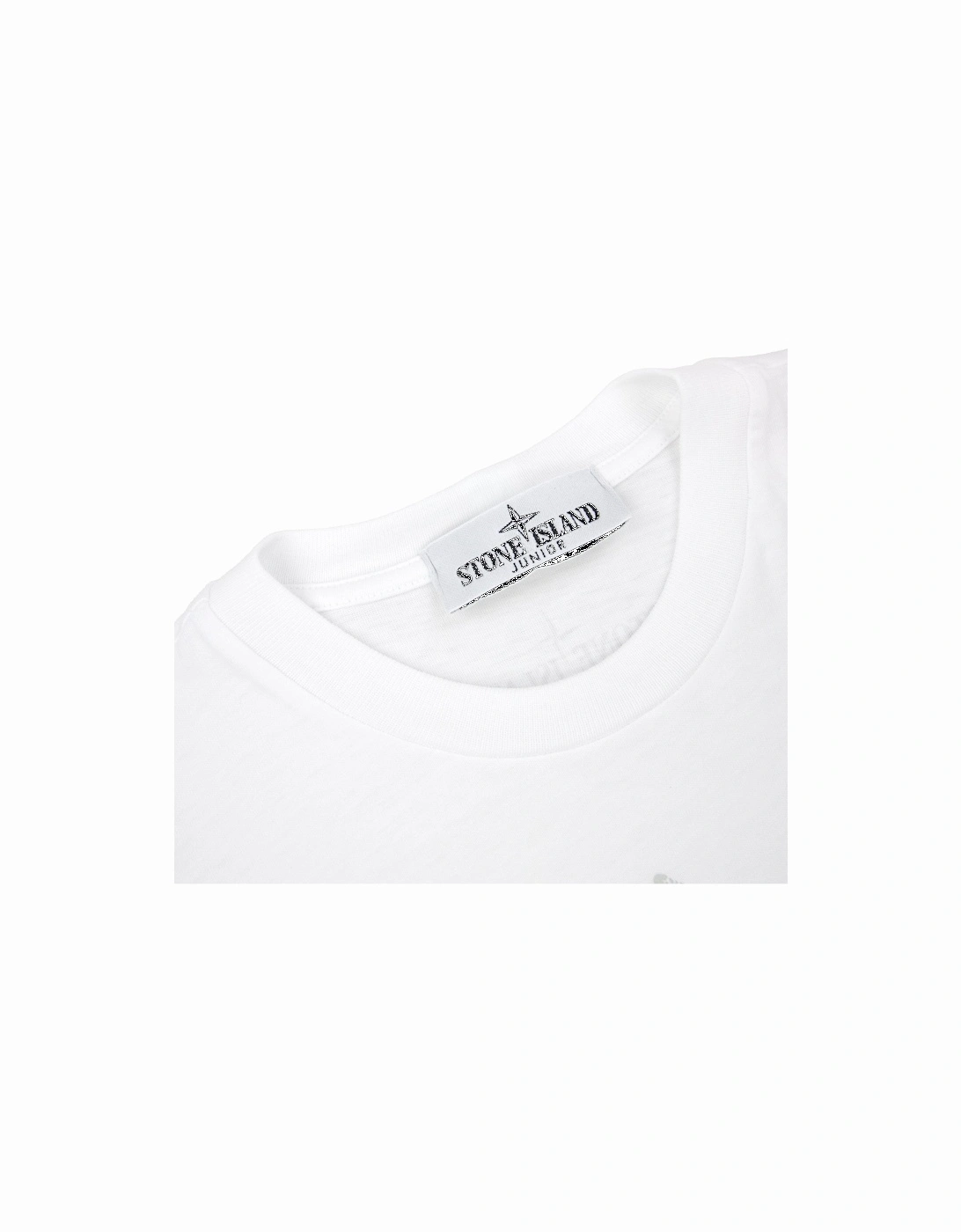 Junior 2100010 30/1 Baobab One Print T Shirt White V0001