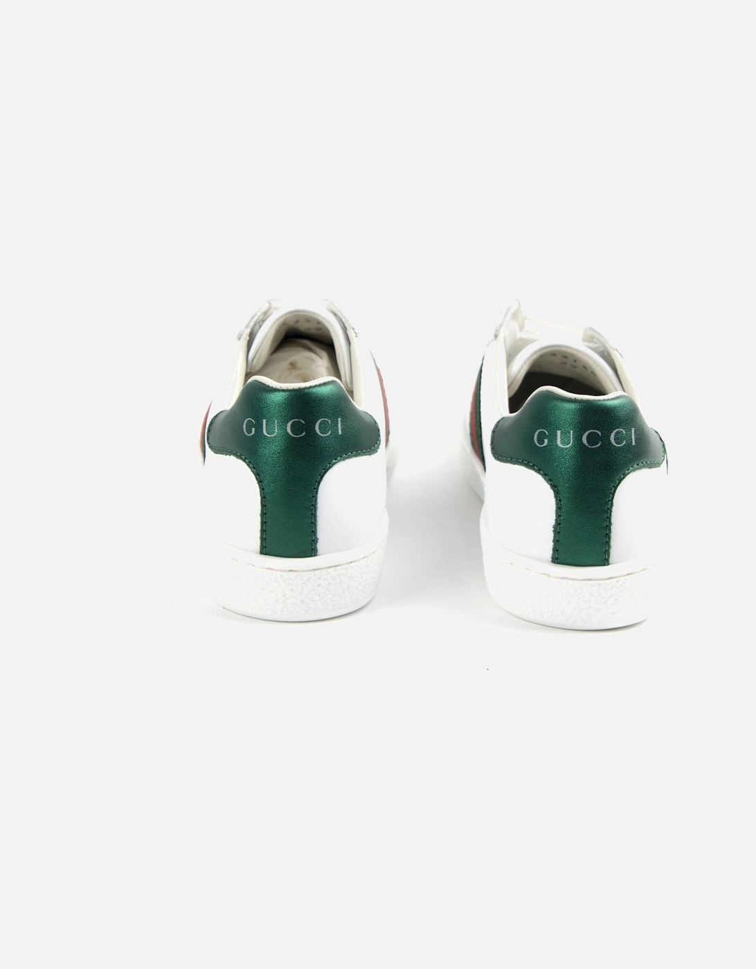 Junior Ace Leather Sneaker White