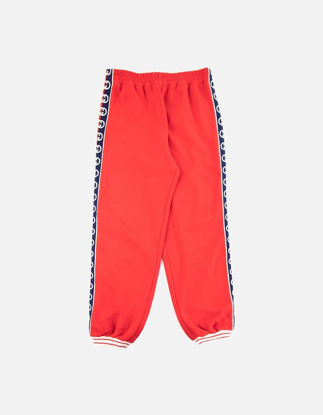 Junior Interlocking G Track Pants Red, 3 of 2