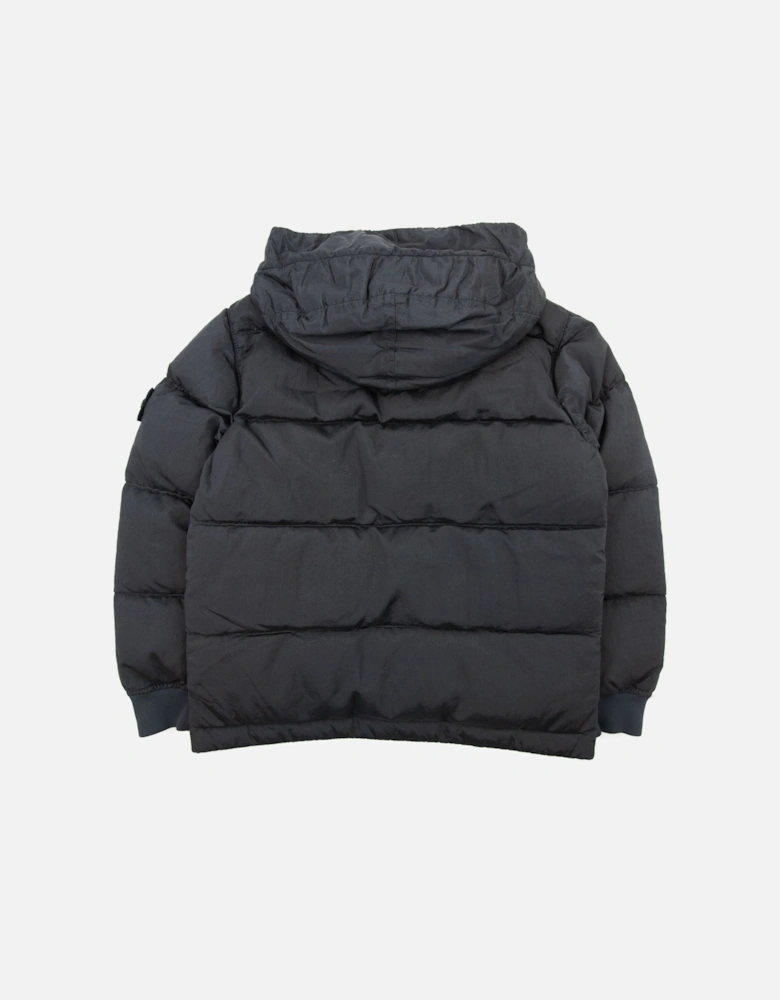 Junior 40735 Regenerated Nylon Metal In Econyl Jacket Charcoal V0065