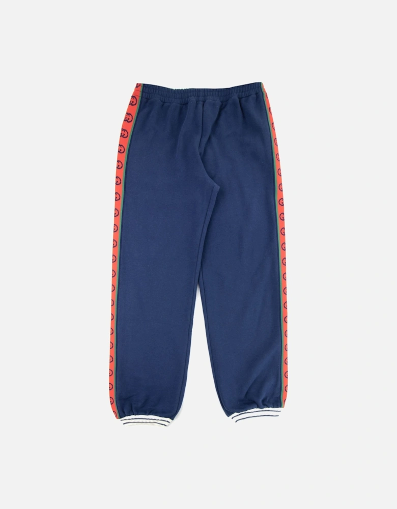 Junior Interlocking G Track Pants Navy