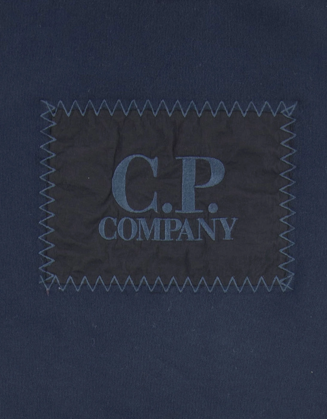 C.P Company Undersixteen Lens Fleece Patch Sweatshirt Navy 888