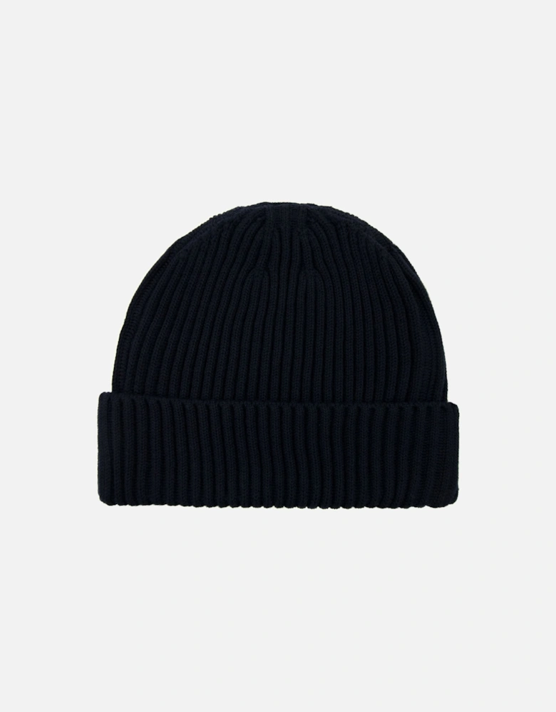 Junior N07a5 Logo Knitted Hat Navy V0020