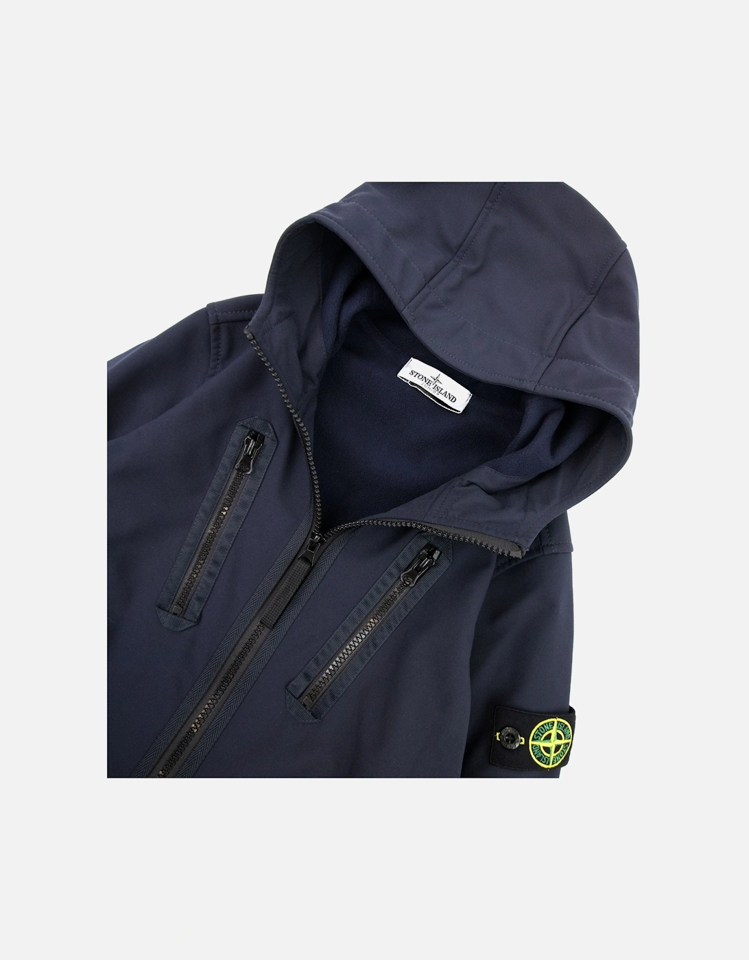 Junior Q0130 E.dye Technology Soft Shell R Jacket Navy V0020