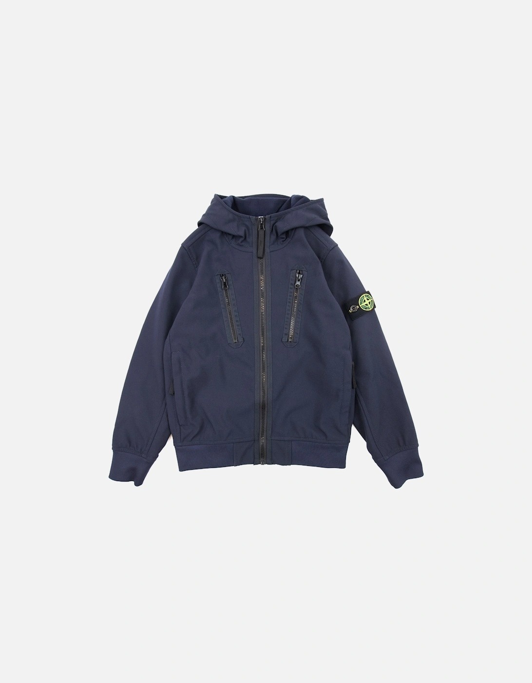 Junior Q0130 E.dye Technology Soft Shell R Jacket Navy V0020, 4 of 3