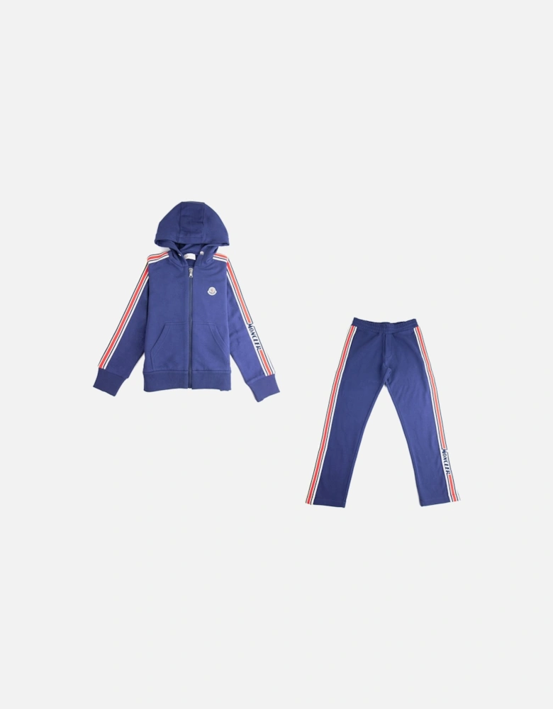 Junior Maglia Complete Tracksuit Dark Blue 749