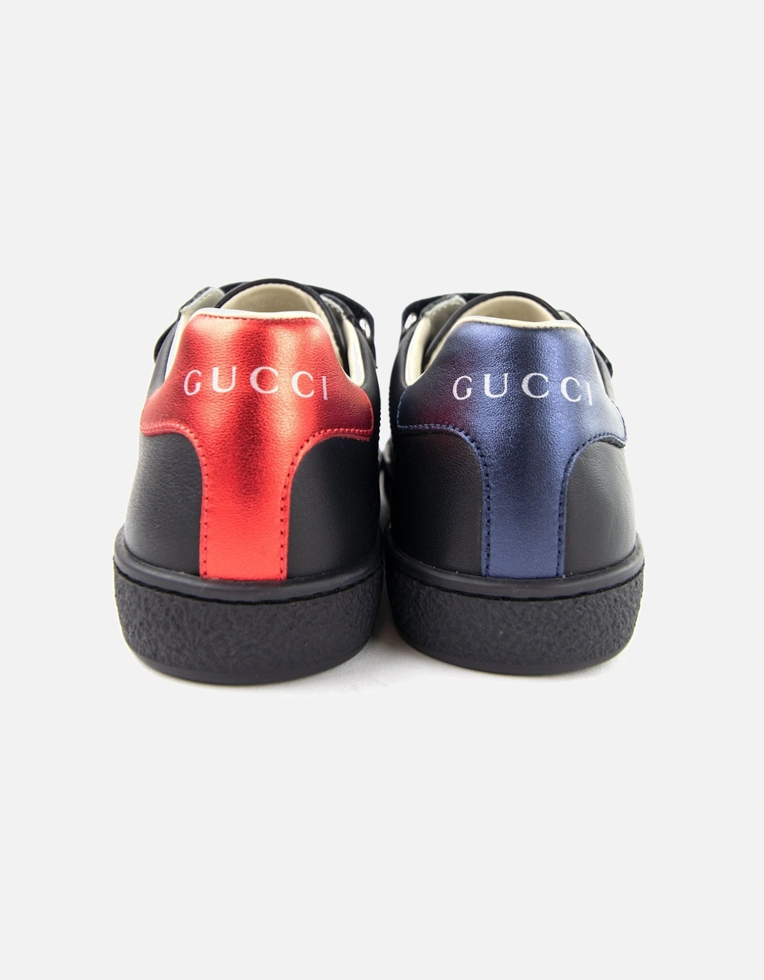 Junior Ace Leather Sneaker Black