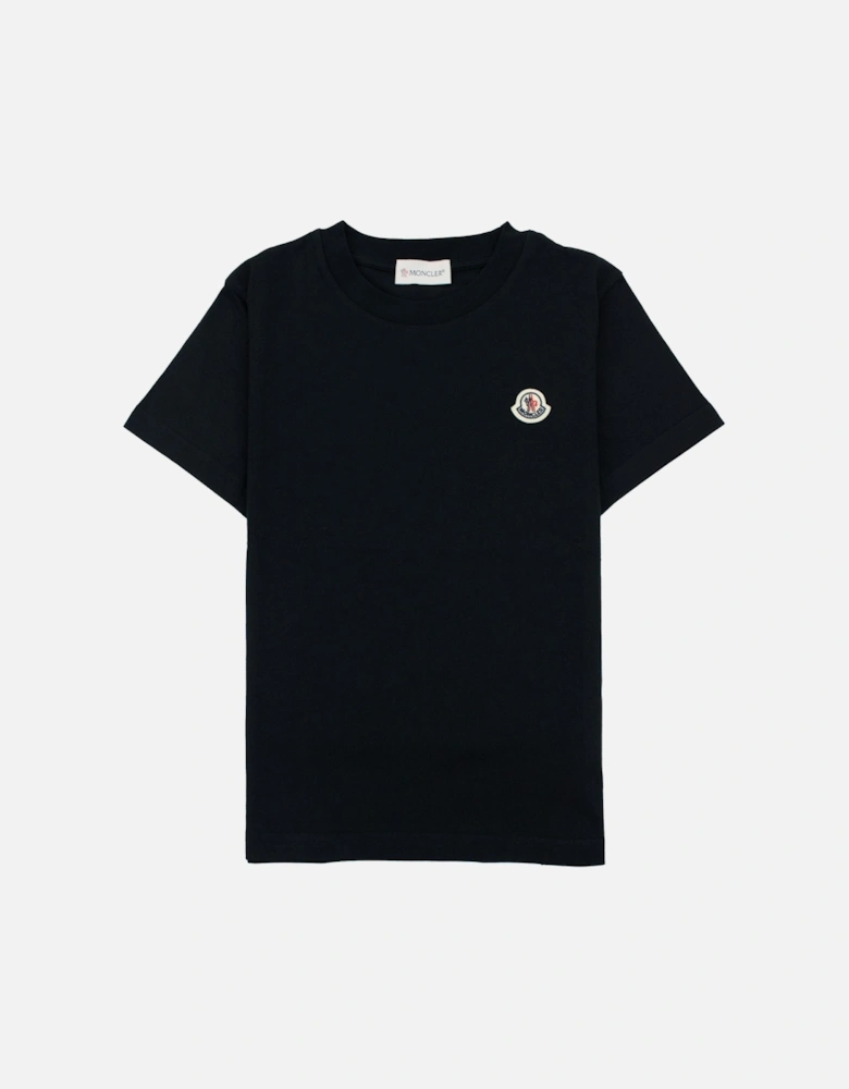 Junior Patch Logo S/s T Shirt Black 999