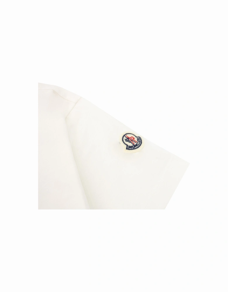 Junior Logo Motive T Shirt White 034