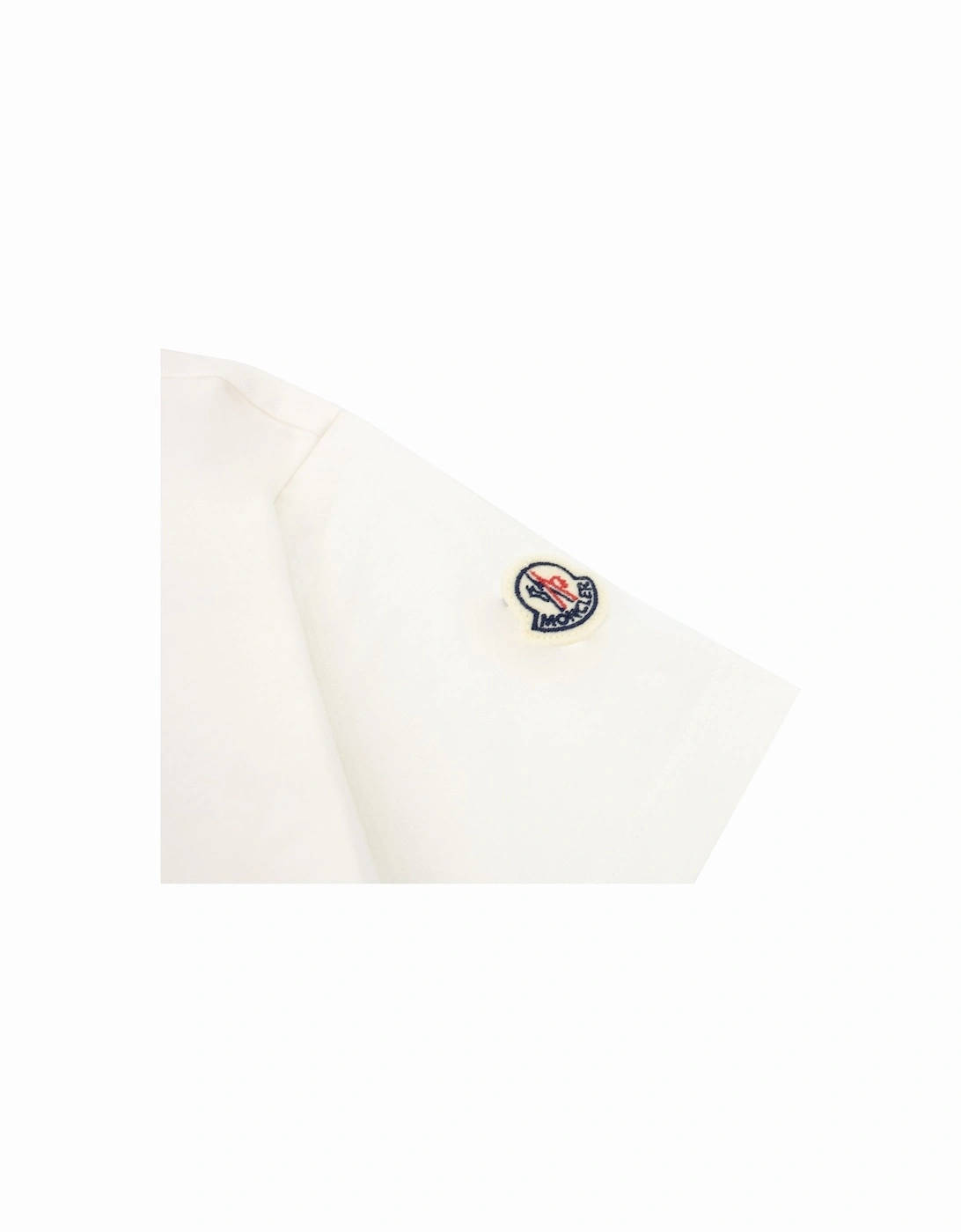 Junior Logo Motive T Shirt White 034