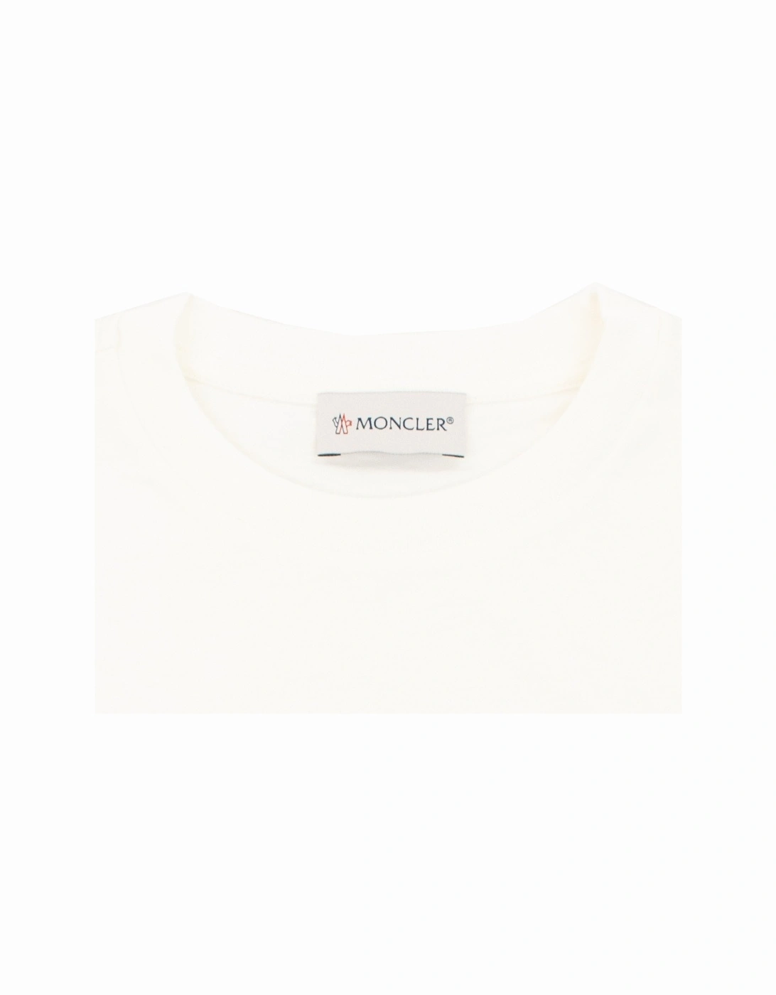 Junior Logo Motive T Shirt White 034