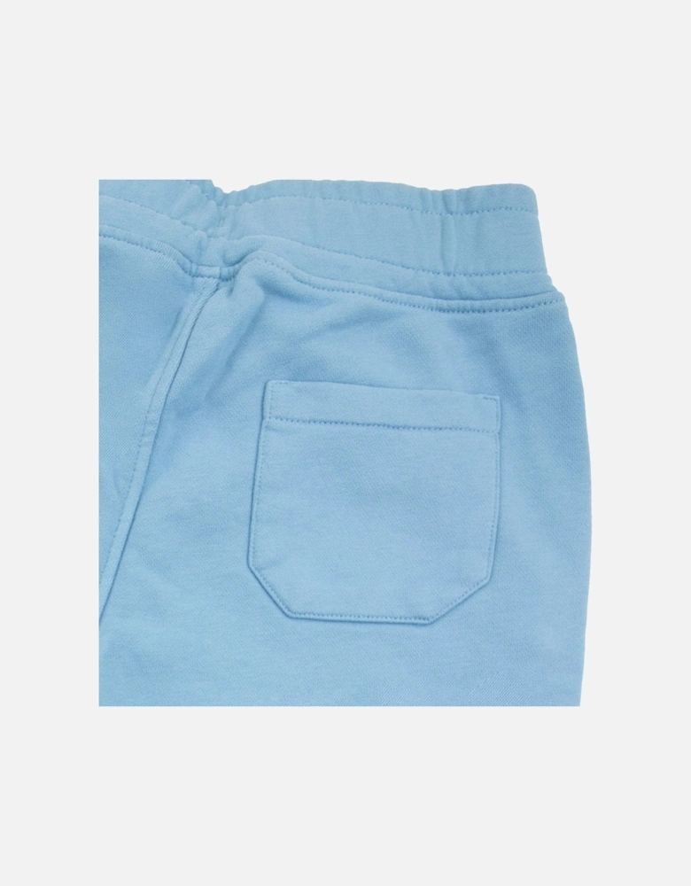 Undersixteen Grey Lens Logo Bermuda Shorts Niagara Blue 853