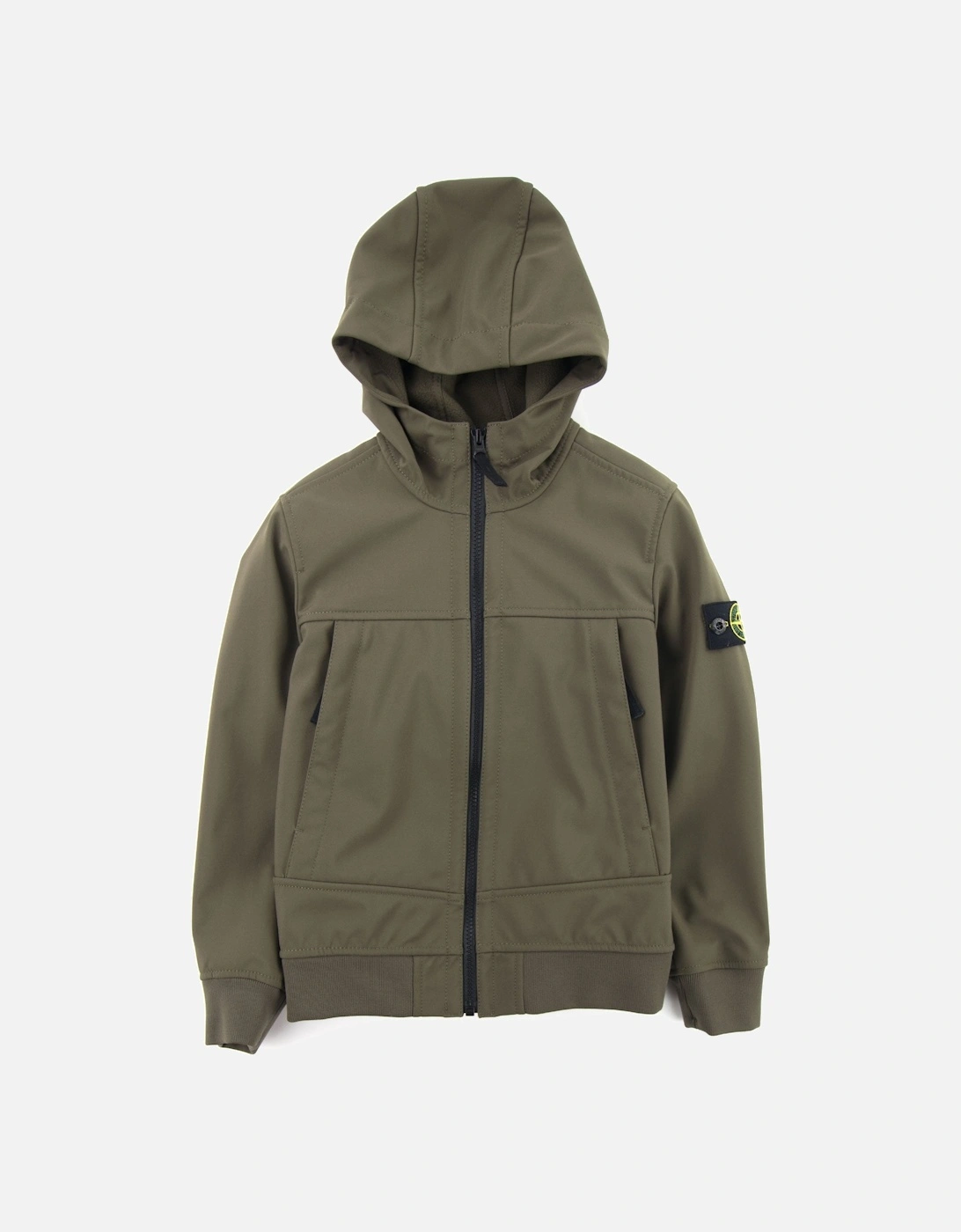 Junior Q0130 Soft Shell Jacket Khaki V0054, 3 of 2