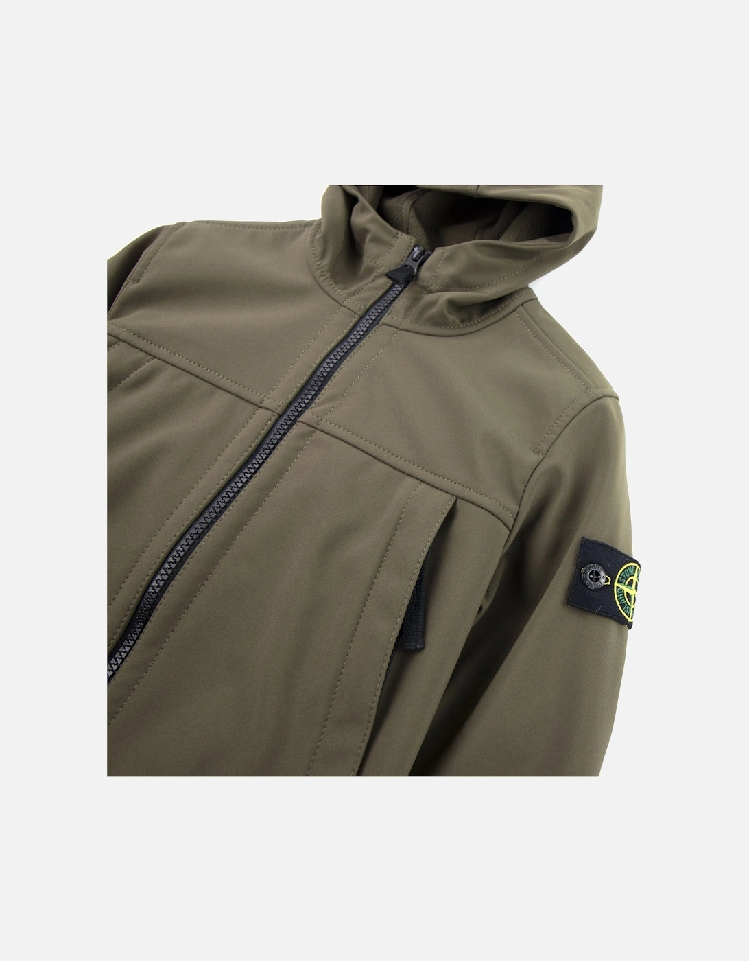 Junior Q0130 Soft Shell Jacket Khaki V0054