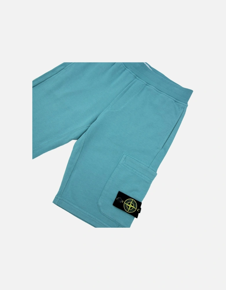 Junior S/s Shorts Turquoise V0042