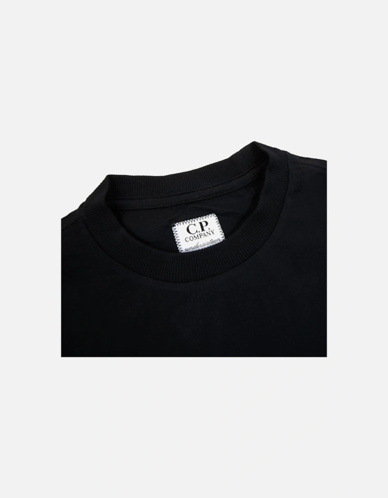 Undersixteen Chest Logo Back Goggle T-shirt Black 999