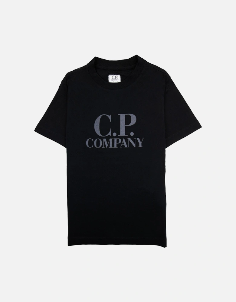 Undersixteen Chest Logo Back Goggle T-shirt Black 999