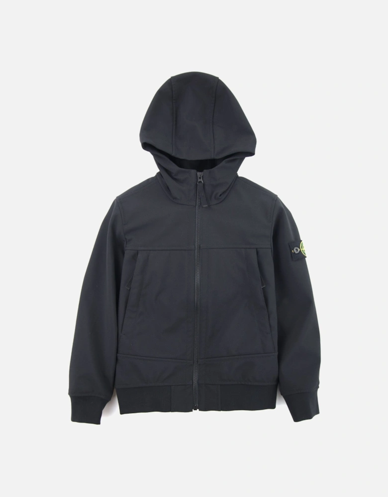 Junior Q0130 Soft Shell Jacket Black V0029