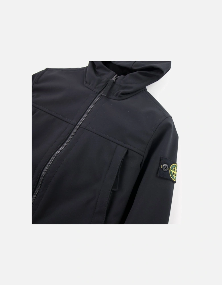 Junior Q0130 Soft Shell Jacket Black V0029