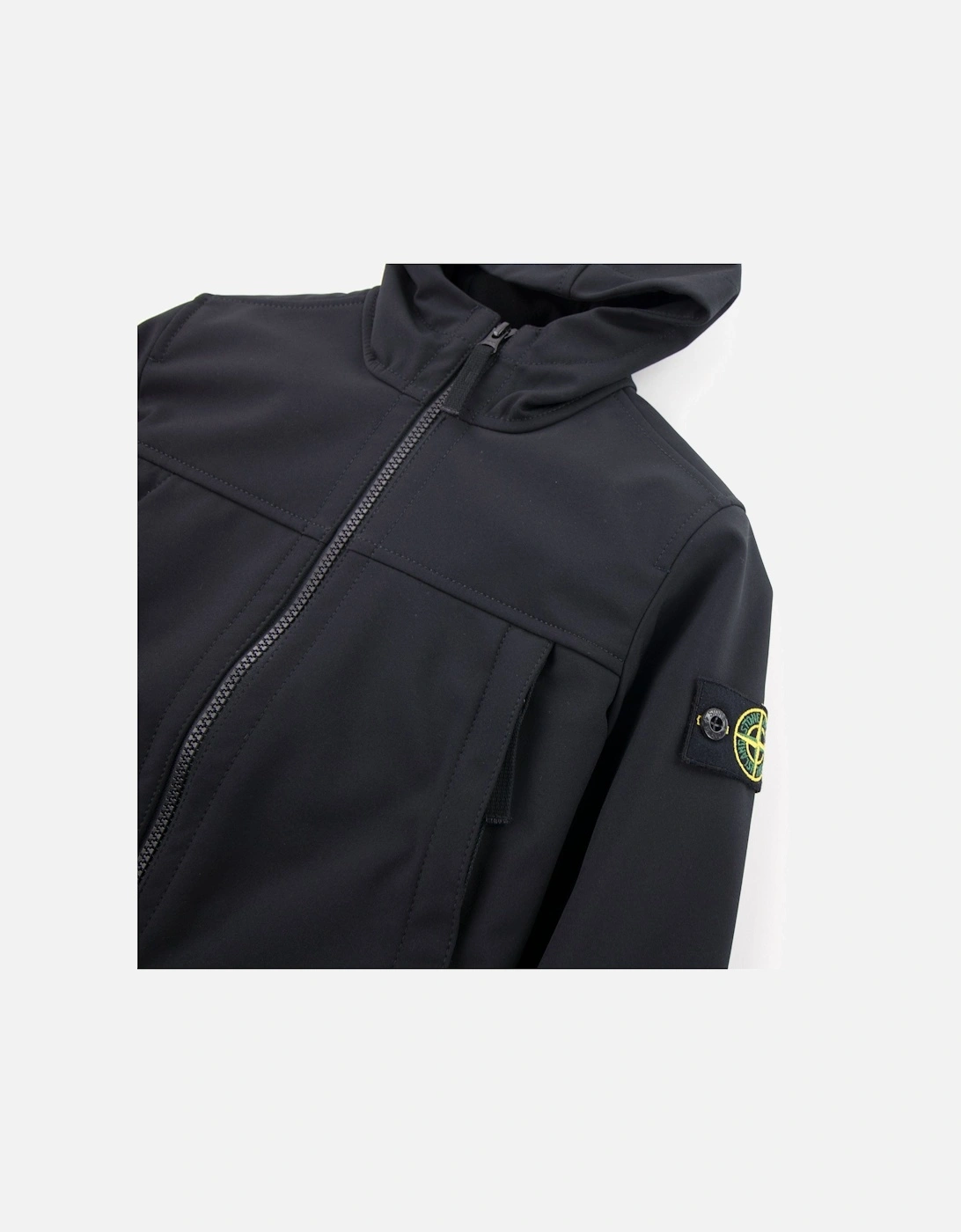 Junior Q0130 Soft Shell Jacket Black V0029