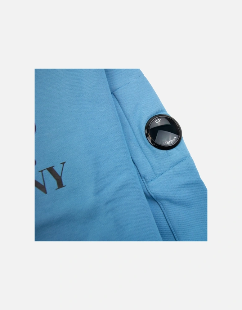 Undersixteen Basic Lens Crewneck Sweatshirt Niagara Blue 853