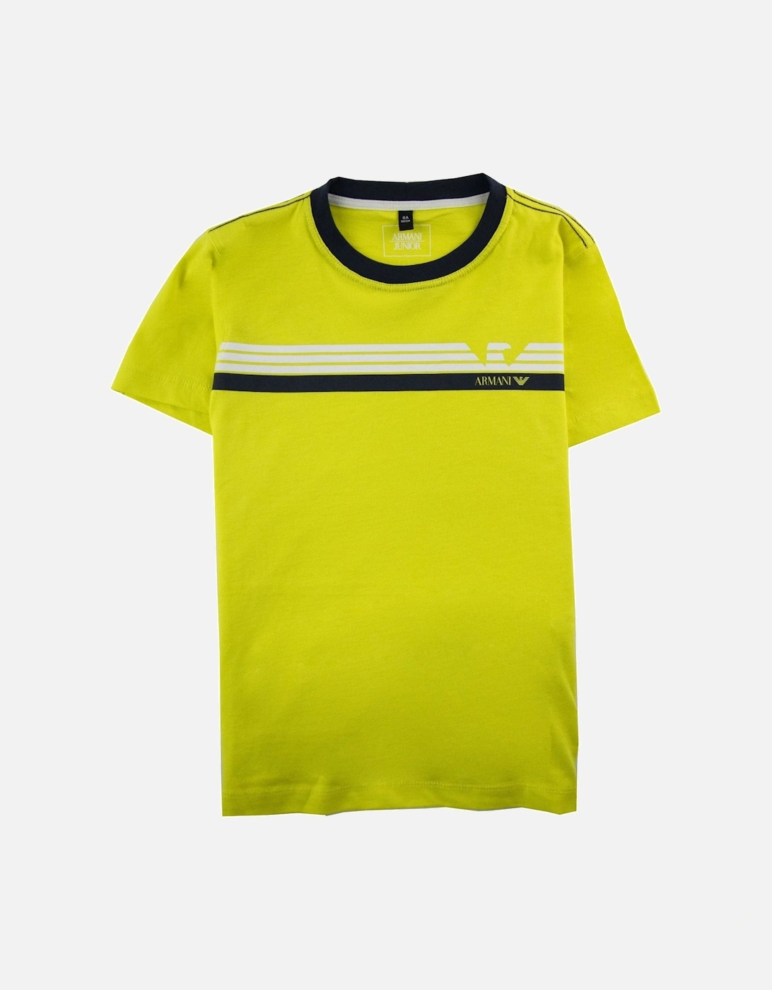 Junior Eagle Logo S/s T Shirt Yellow, 3 of 2