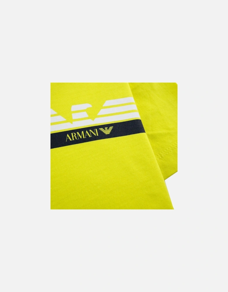 Junior Eagle Logo S/s T Shirt Yellow