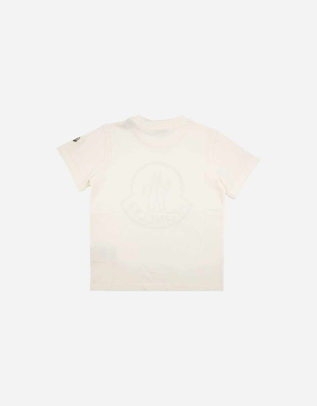 Junior Logo Jersey T-shirt White 034