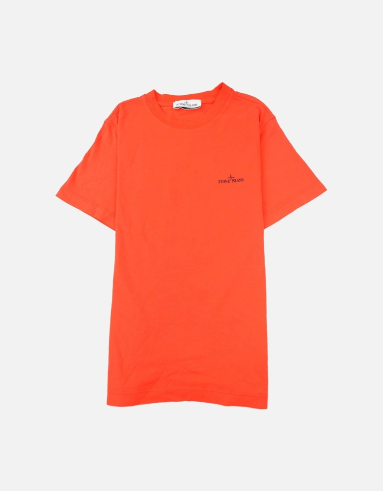 Junior 21054 Logo T Shirt Coral V0036